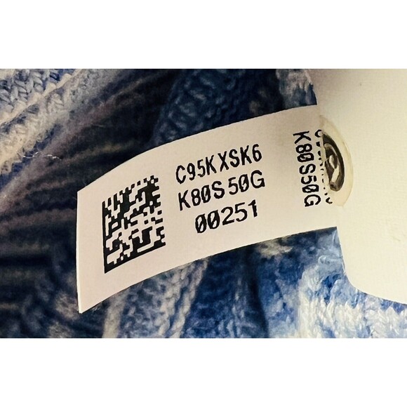 Aerie Offline 1/4 Zip Pullover Marled Blue Size XS Excellent Condition Oversized - Picture 9 of 12